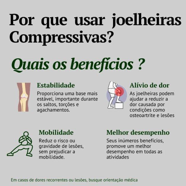 Benefícios da Joelheira